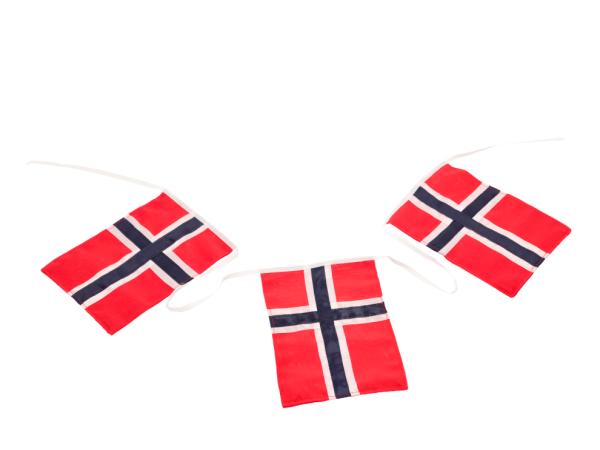Flagranke NO 5,4 meter Rød/Hvid/Blå Polyester