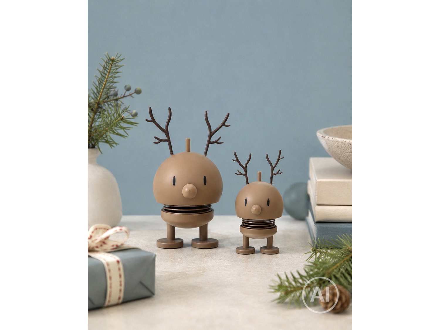Hoptimist Soft Reindeer Bumble set XS/S Choko