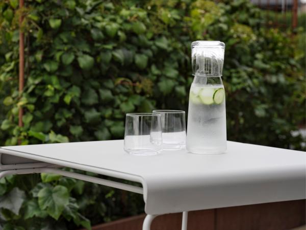 Bord A-Café table Outdoor Soft Grey