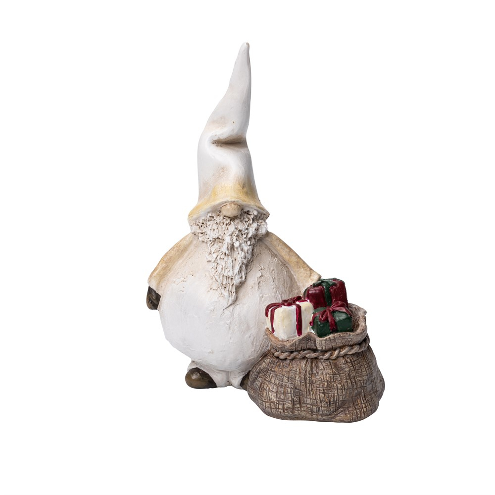 Santa Dante med julesæk H 13cm*