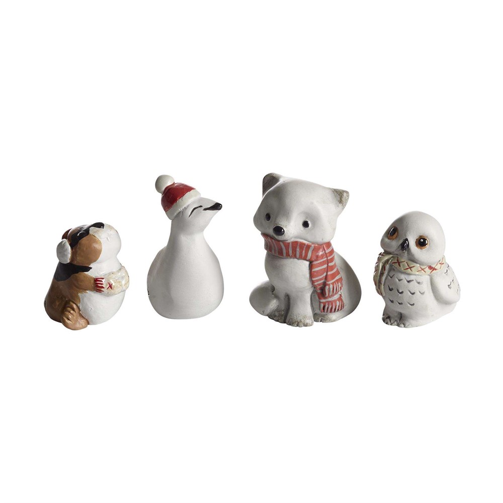 Nääsgränsgården - Thundra animal 4pcs, H.3,5-5cm