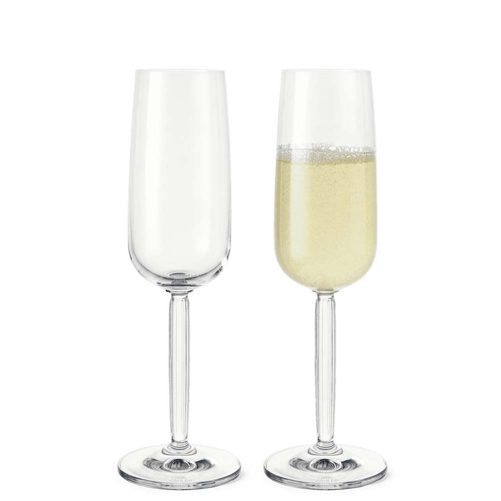 Hammershøi Champagneglas 24 cl klar 2 stk Hammershøi Champagneglas 24 cl klar 2 stk