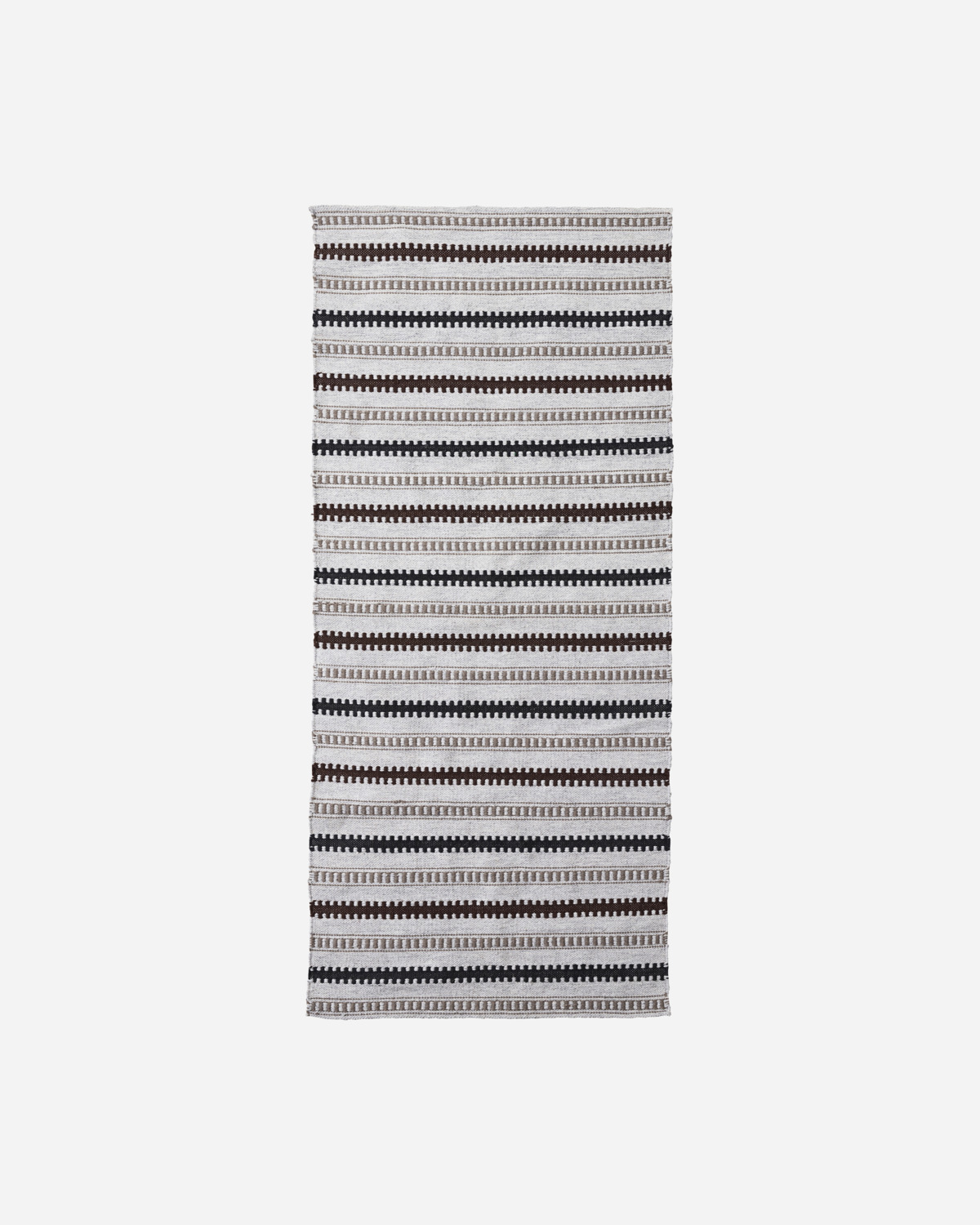 Tæppe, Terra, Lysegrå 200x90 cm