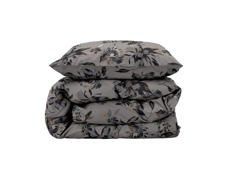 Södahl organic History Bloom Sengetøj 140 x 220 cm Grey*