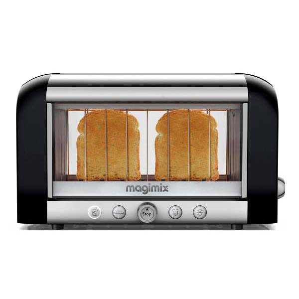 Magimix - Vision Brødrister 2-skiver 40 x 20 x 22,3 cm Sort/Stål