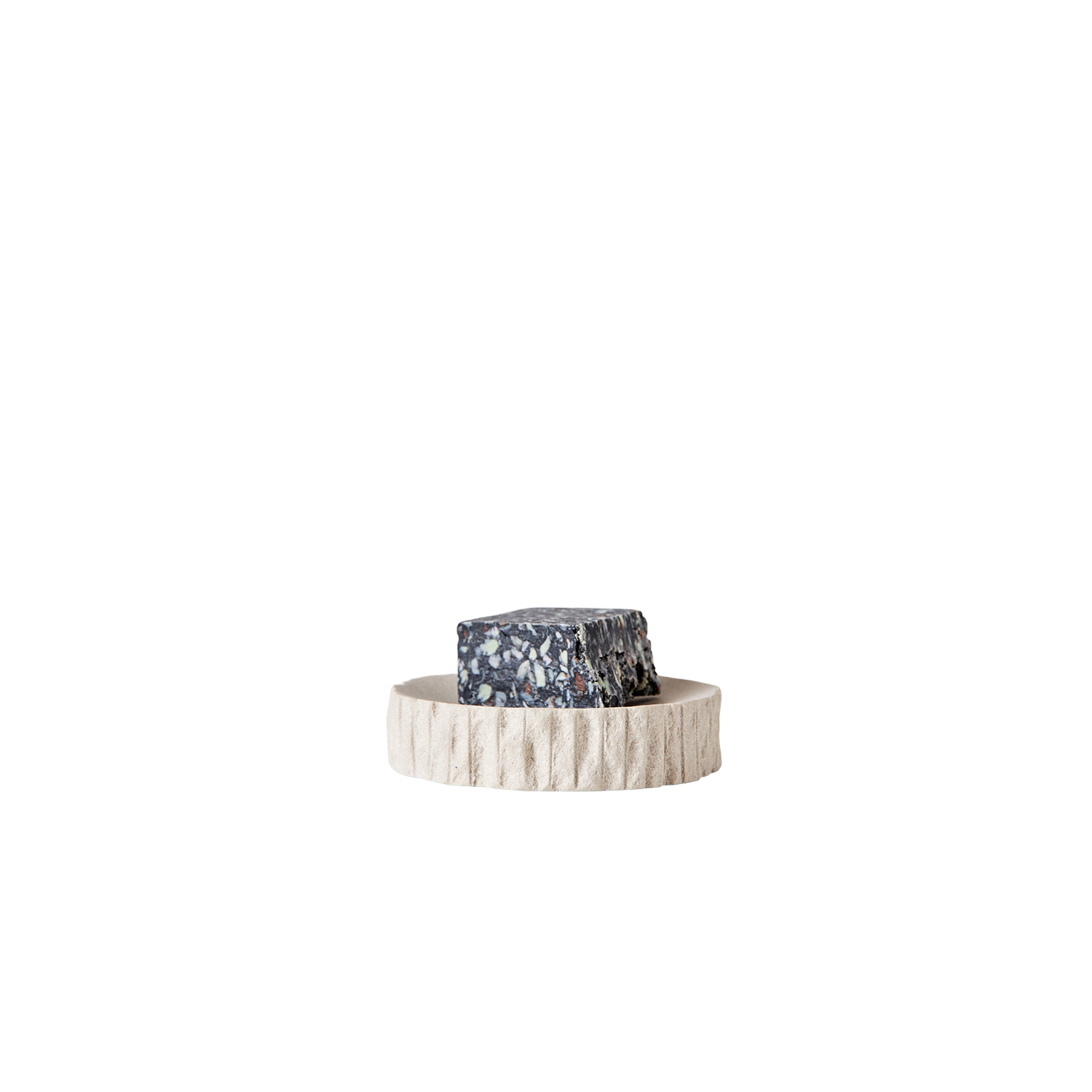 Muubs - Kama Sæbeskål - Sand, Ø11,5xH2,5 cm - Sandsten - Sand