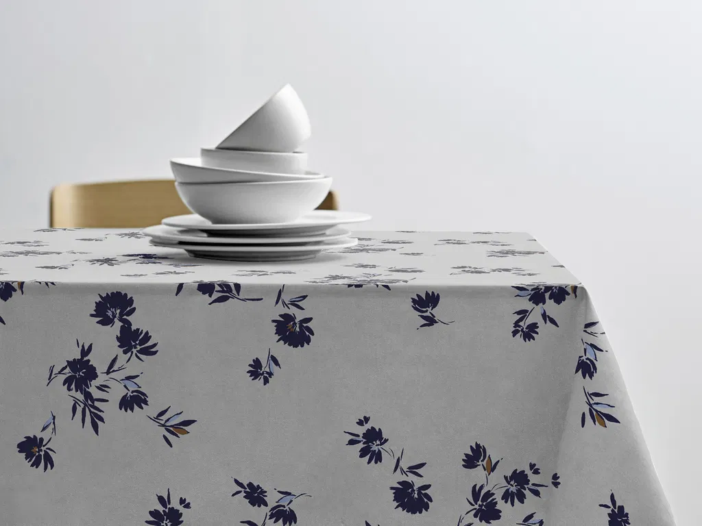 Södahl - Akryldug med antislip Silhouette Cloud grey - i metermål