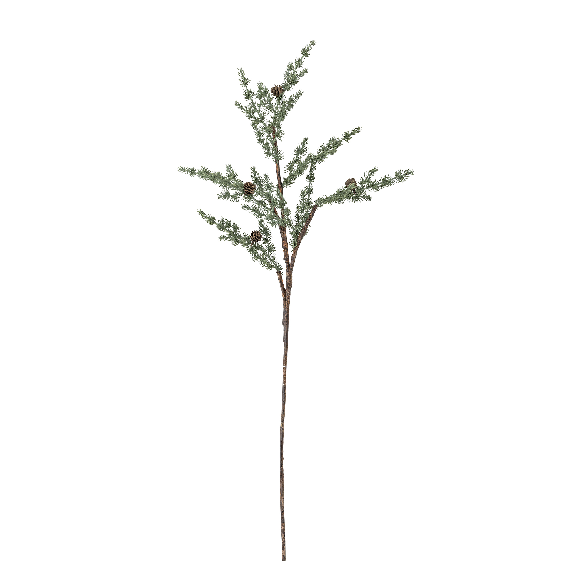 Bloomingville - Pine Stilk, Grøn, Kunstige Blomster, D20xL91 cm