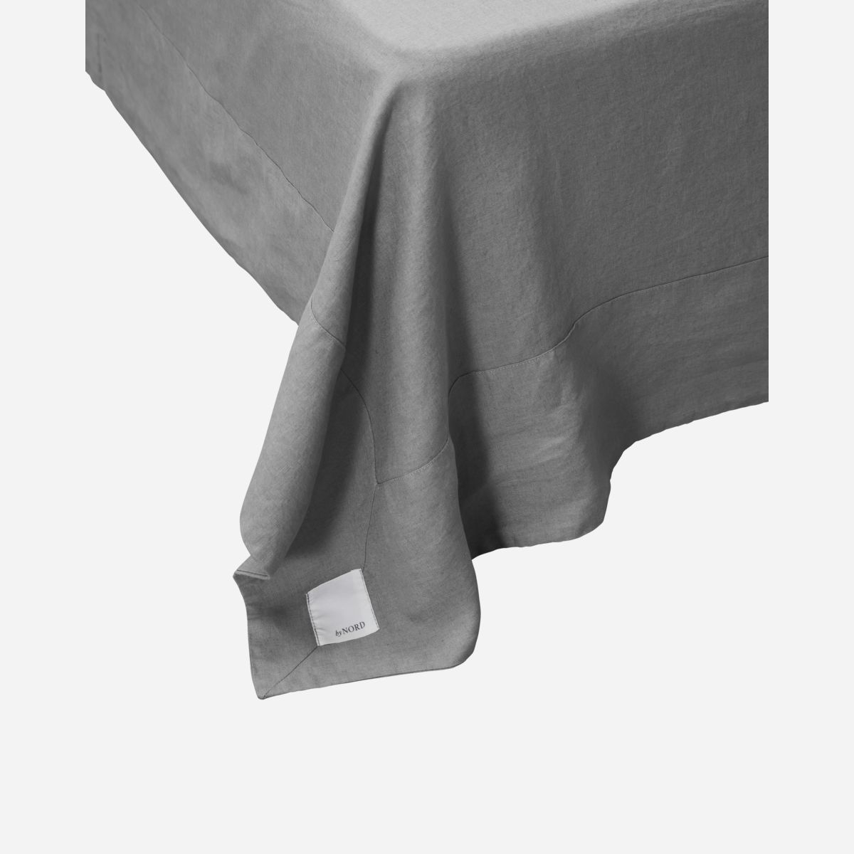 Sengekappe byNORD Gunhild sengetæppe stonewashed hør Rock 210x280 cm