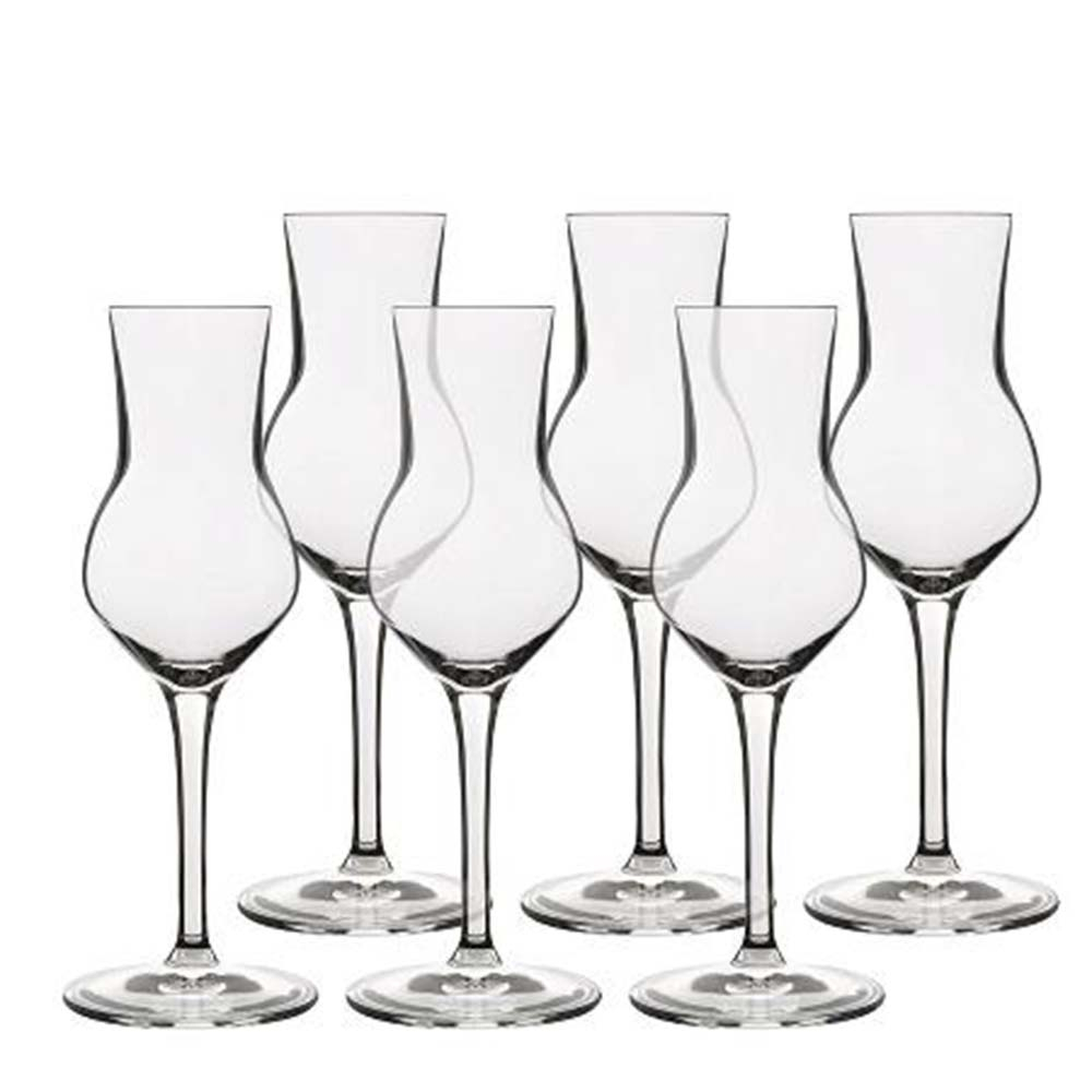 Luigi Bormioli Atelier Grappaglas 16 cm 8 cl 6 stk. Klar Luigi Bormioli Atelier Grappaglas 16 cm 8 cl 6 stk. Klar
