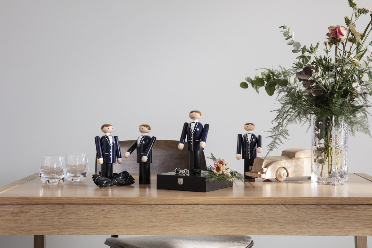 Kay Bojesen Brudgom, 12cm Kay Bojesen Brudgom, 12cm