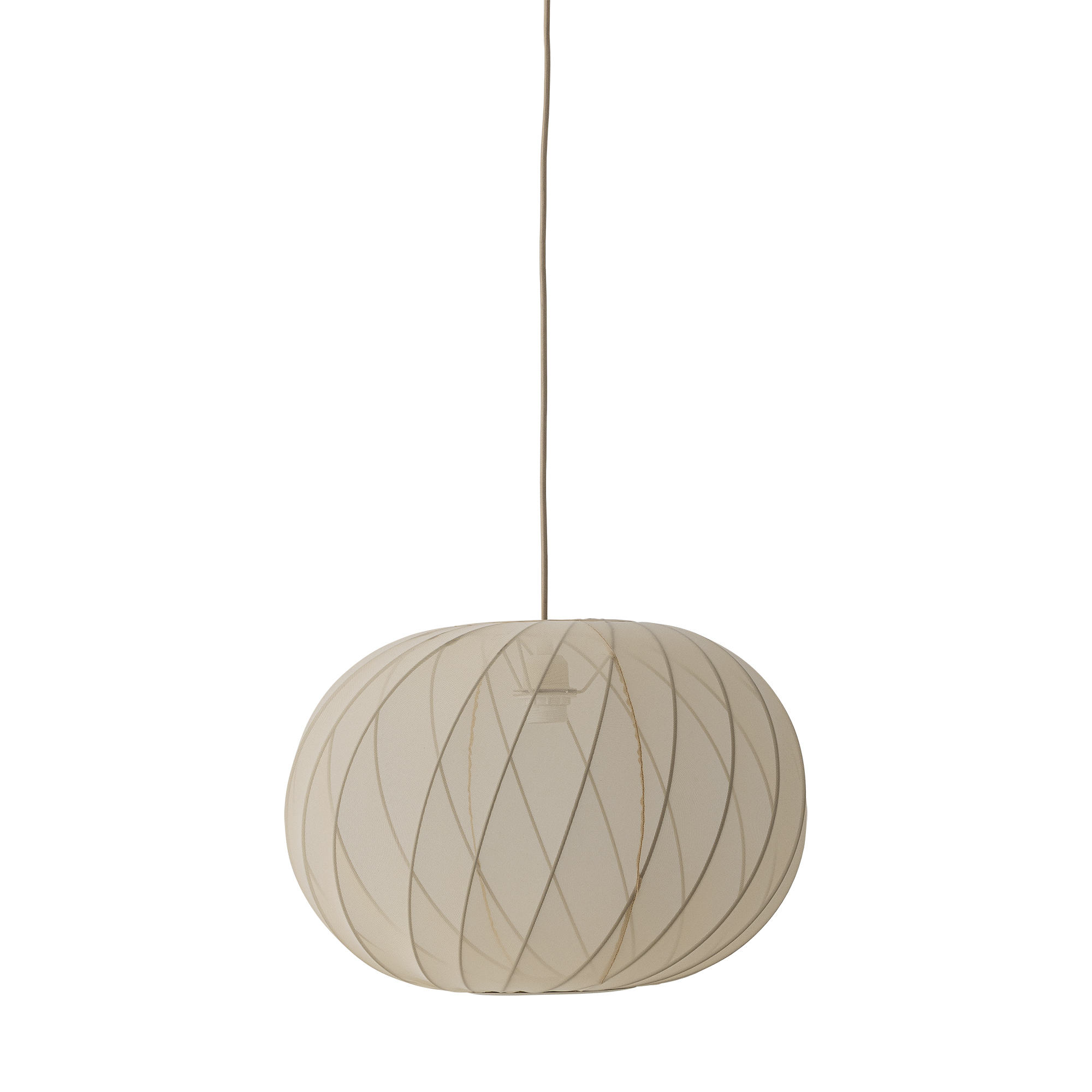 Bloomingville - Piola Pendel, Natur, Polyester, D50xH35 cm