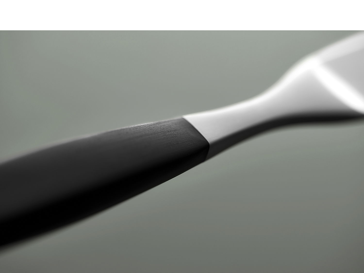 Gense - Bordkniv Focus de Luxe 20 cm Sort/Mat stål