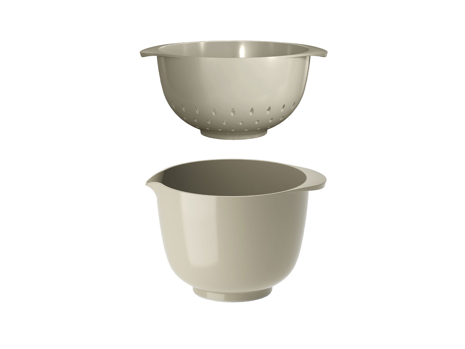 Rosti - Margrethe-skål med dørslag 1,5 liter Humus