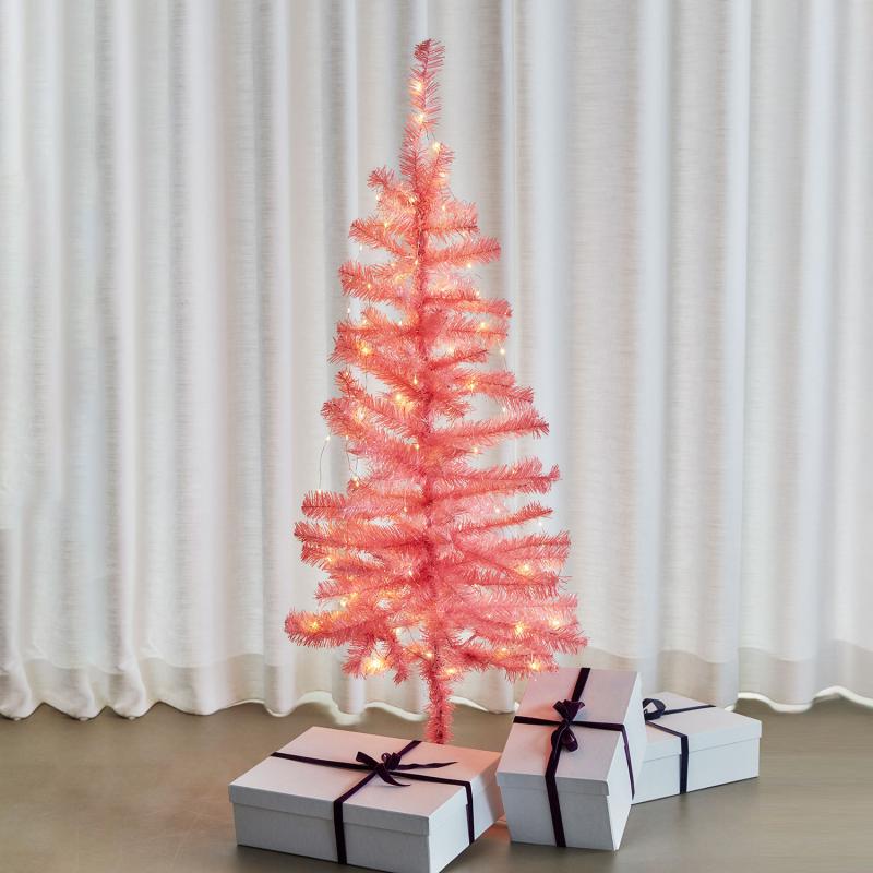 Sirius - Happy Juletræ 60 LED, 120 cm, Pink