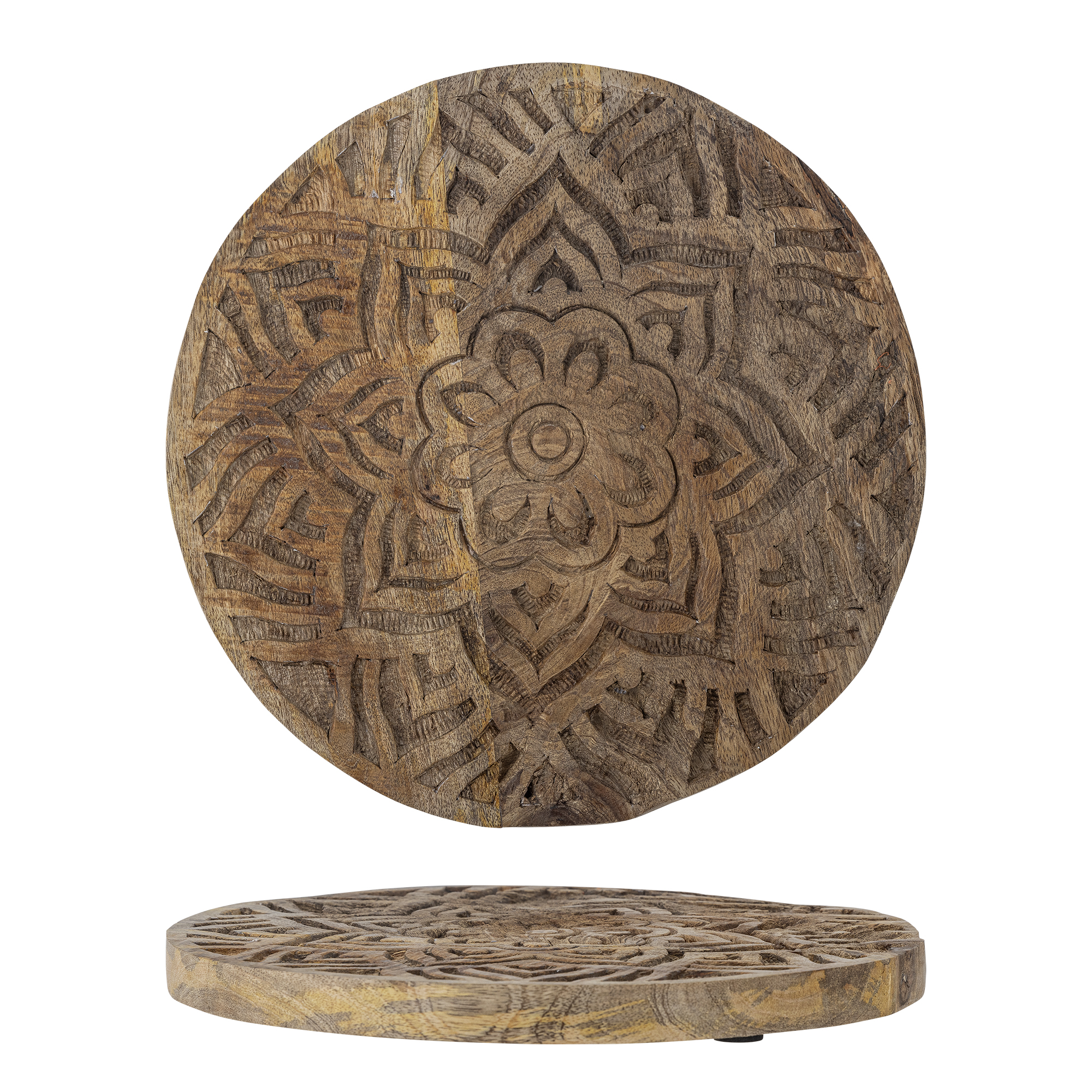 Bloomingville - Ragusa Fad, Natur, Mango, D29xW2 cm billede