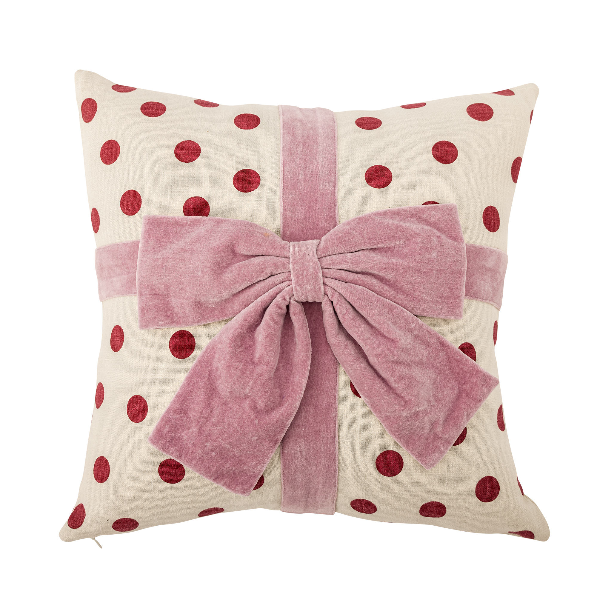 Bloomingville - Bowie Pude, Rosa, Bomuld OEKO-TEX®, L45xW45 cm