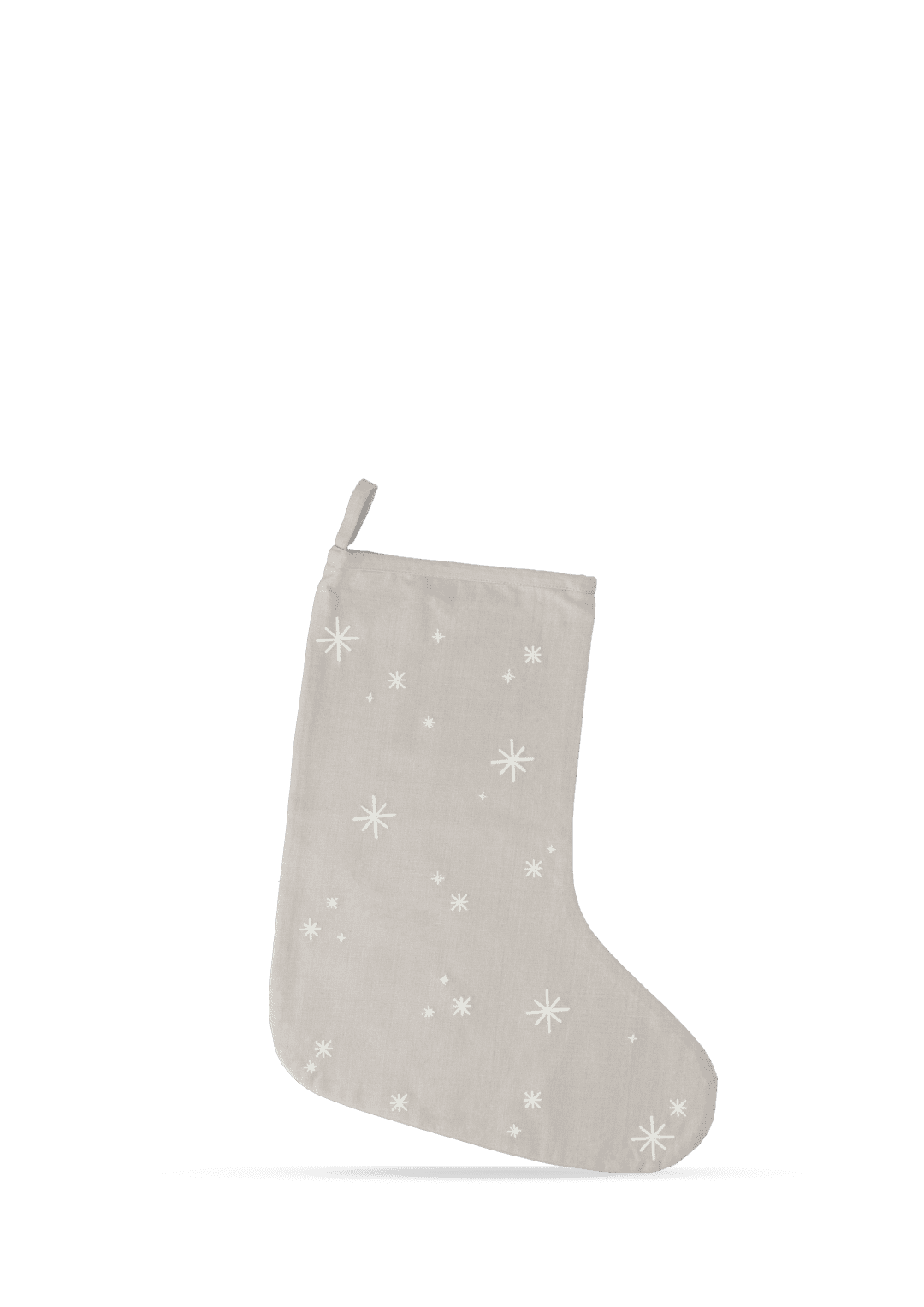 Juna - Christmas Fable Julestrømpe H45 sand