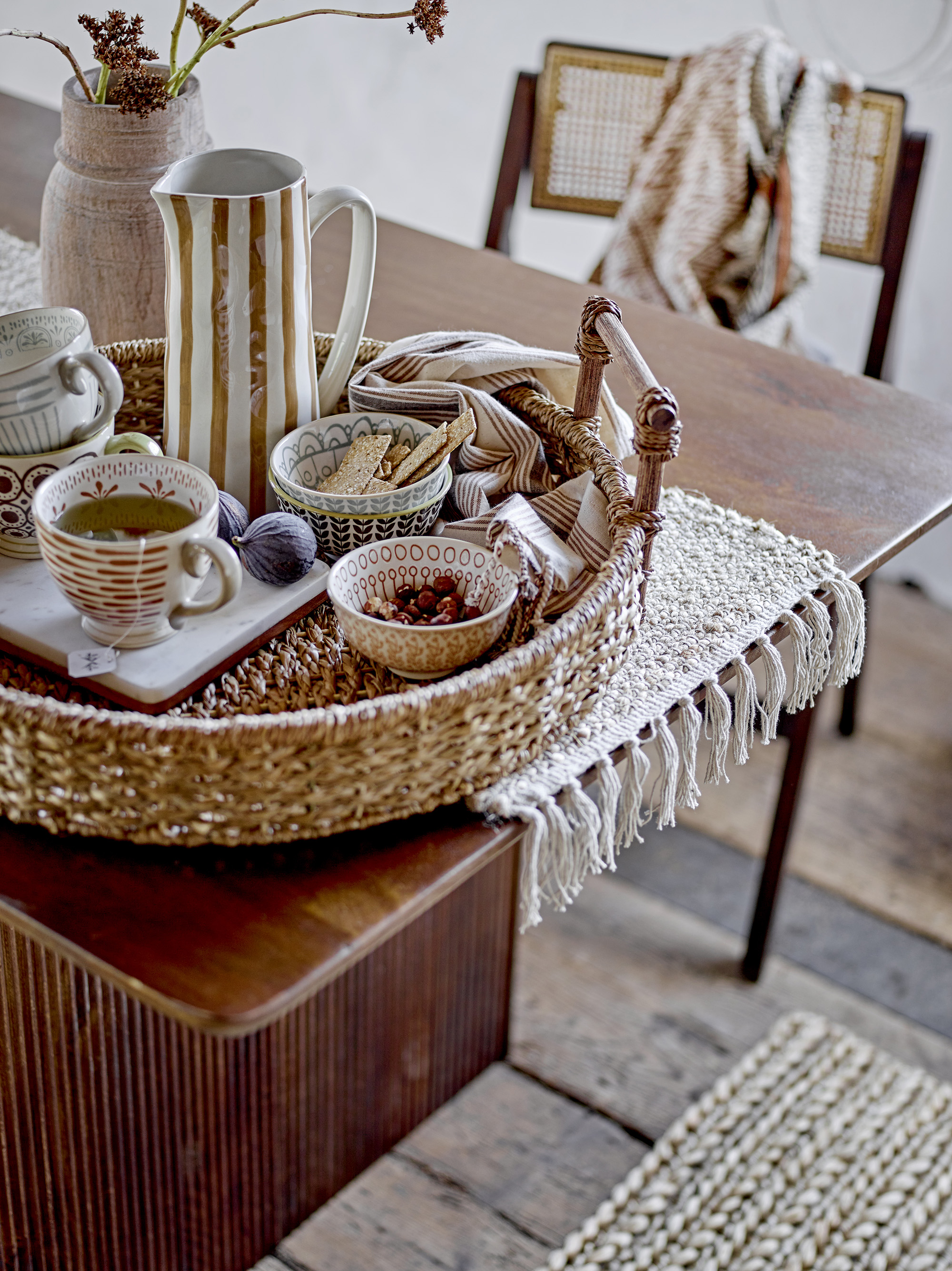 Maple Skål, Grøn, Stentøj, D11,5xH5,5 cm