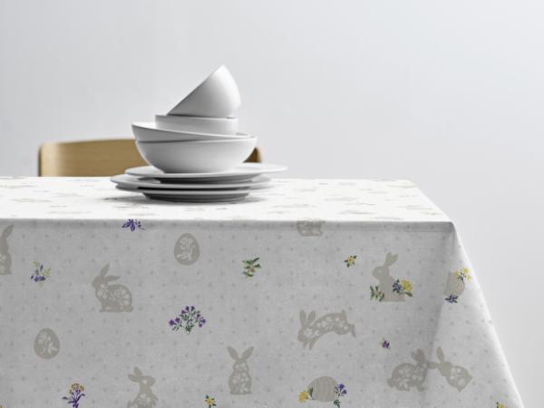 Södahl Easter Blossom Påske Akryldug med antislip 140 cm Multi - i metermål Södahl Easter Blossom Påske Akryldug med antislip 140 cm Multi - i metermål