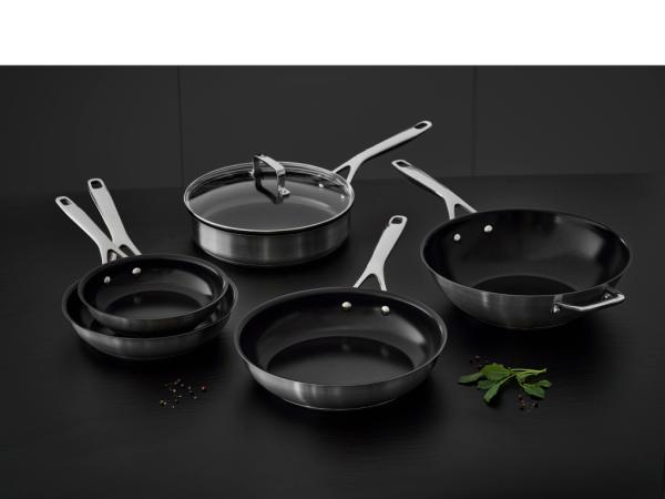 Sauterpande med glaslåg keramisk non-stick 79NORD 26 cm