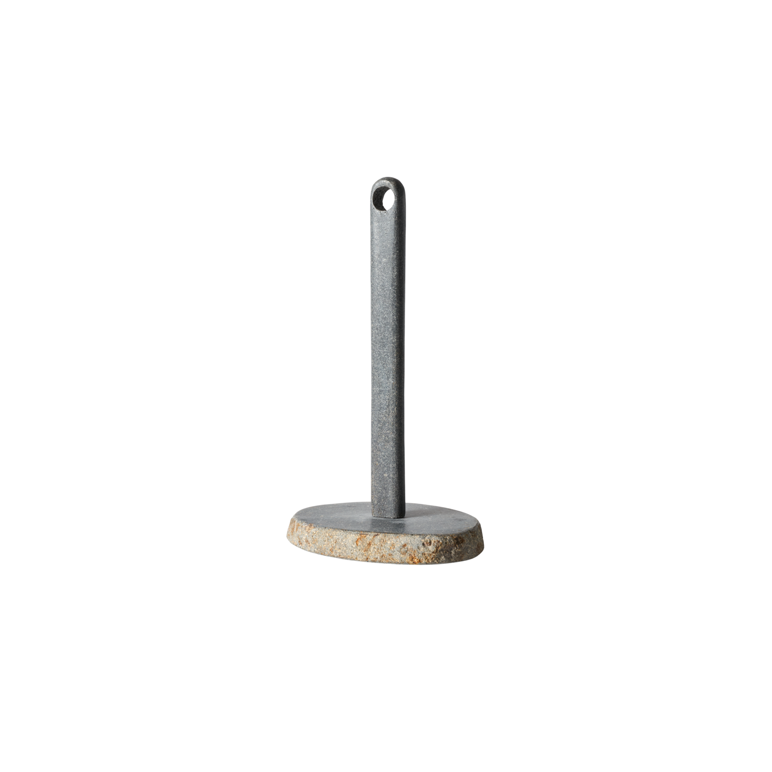 Muubs - Valley Køkkenrulleholder - Grå/Natur, Ø15xH30 cm