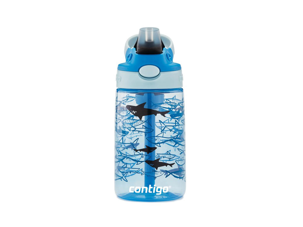 Contigo Easy clean Blue sharks, 420ml