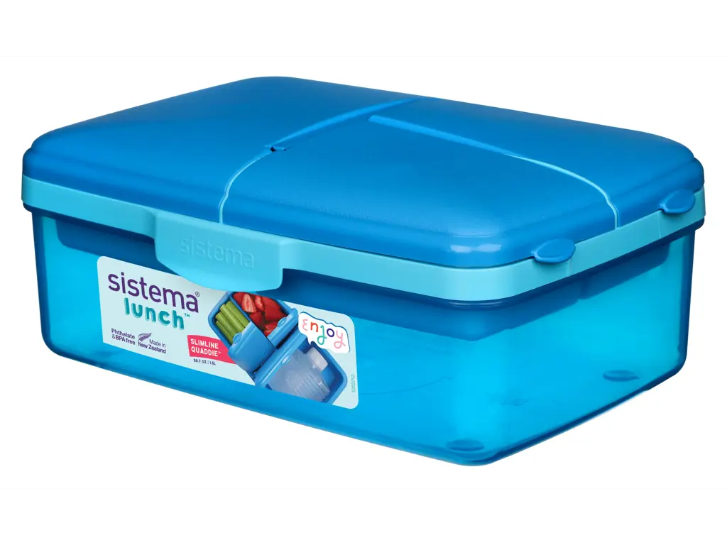 Sistema - Slimline Quaddie 1,5L, Blå