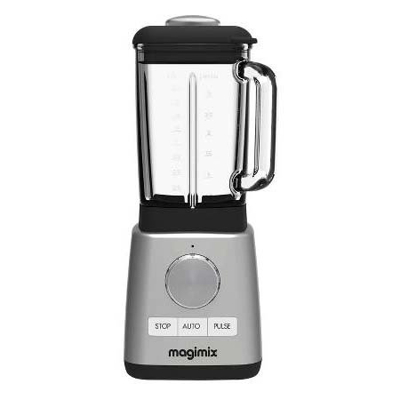 Magimix Power 4 Blender 17 x 15 x 42 cm 1,8 liter 1300 watt Mat stål Magimix Power 4 Blender 17 x 15 x 42 cm 1,8 liter 1300 watt Mat stål