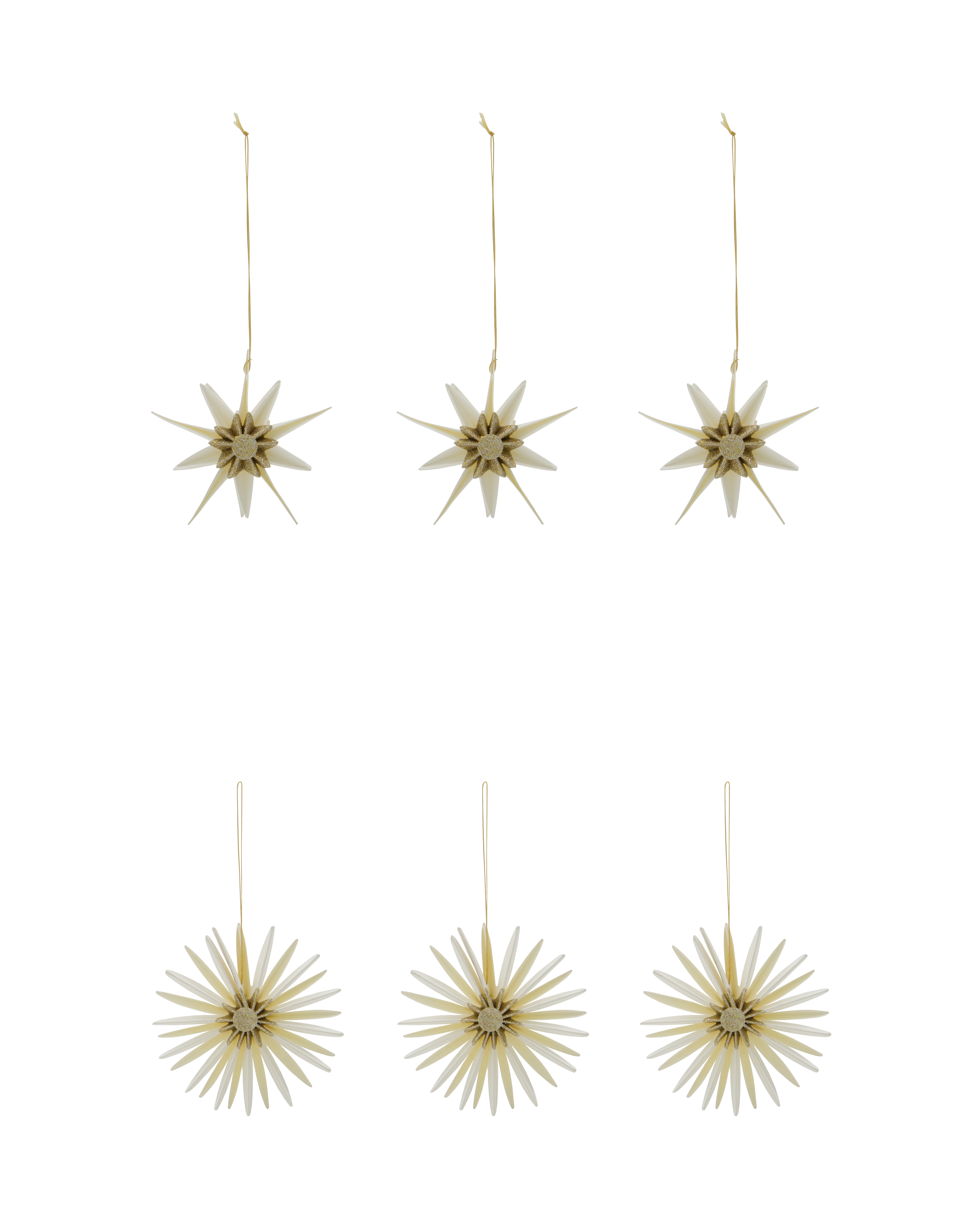 House Doctor - Julepynt, Stari, Råhvid, Champagne