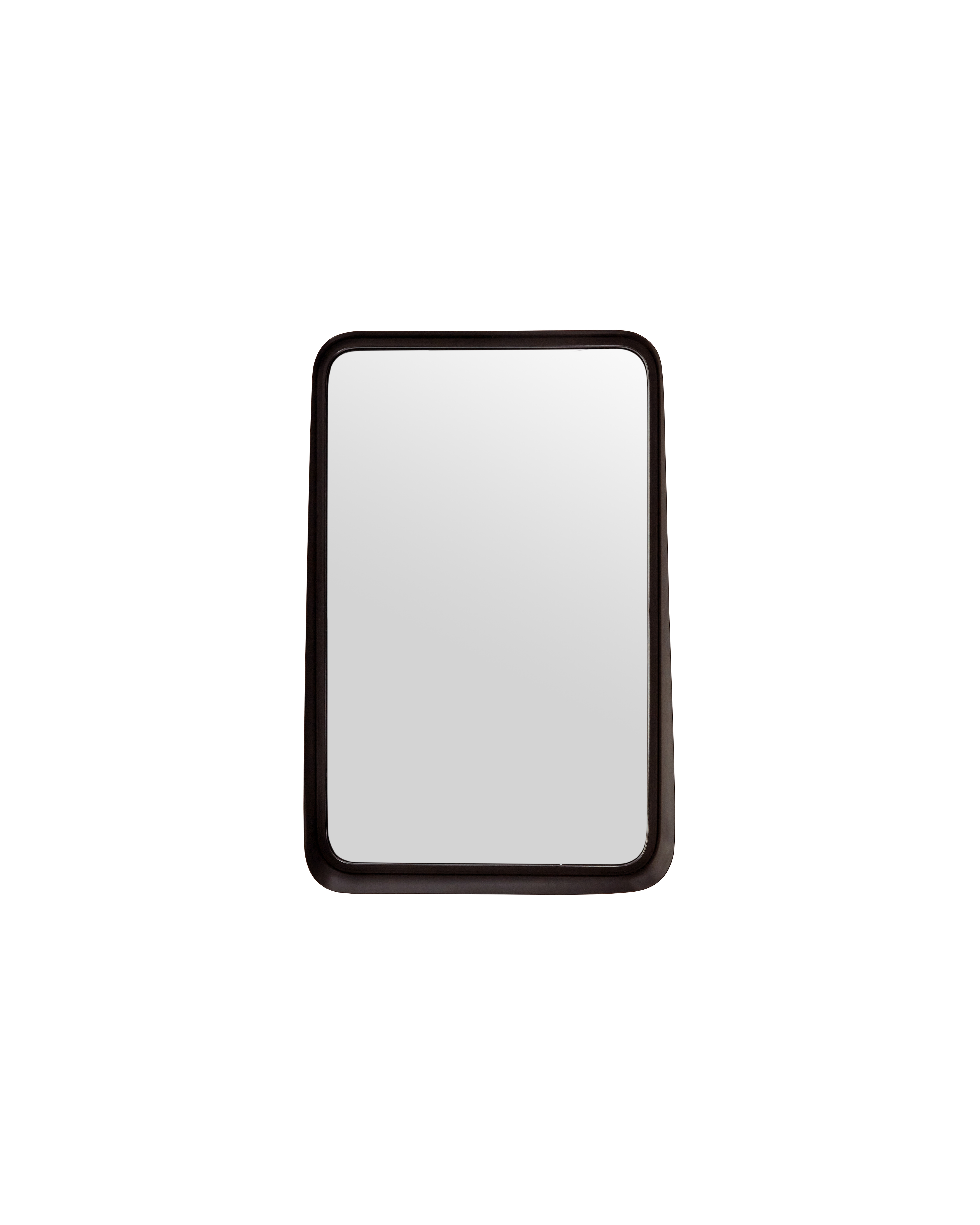 House Doctor - Vægspejl, Pejo, Sort antik billede