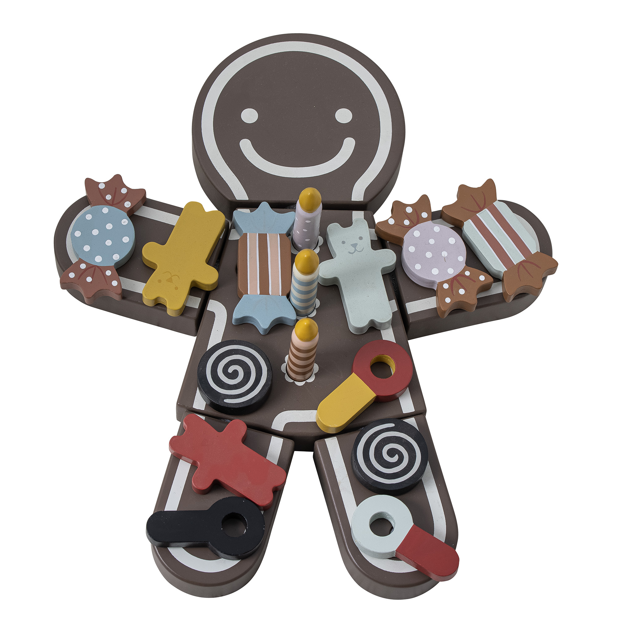 Bloomingville - Tala Legetøj, Legemad, Brun, MDF billede