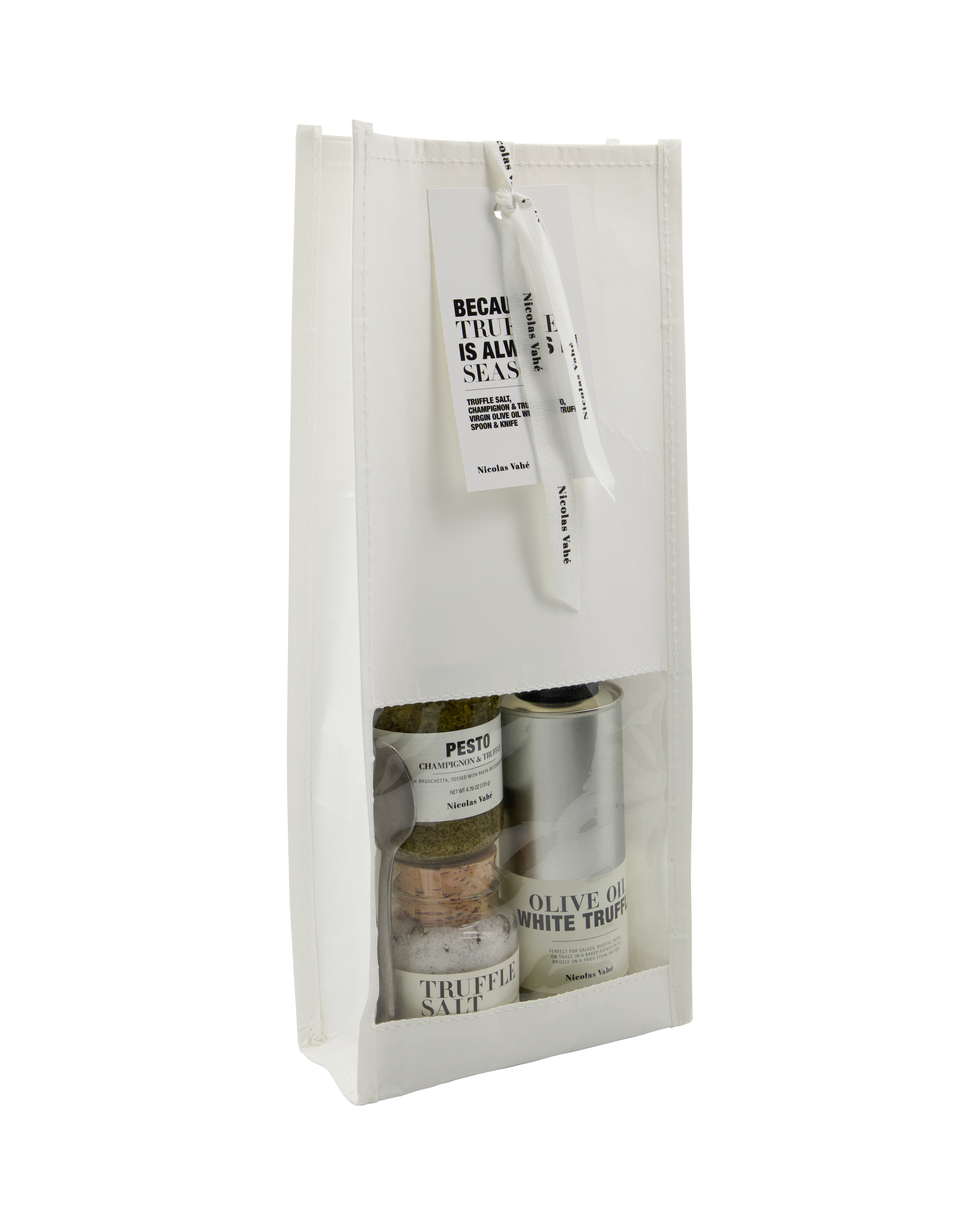Nicolas Vahé - Gift bag, Because truffle is always in season, 135|25|130 g|cl|g