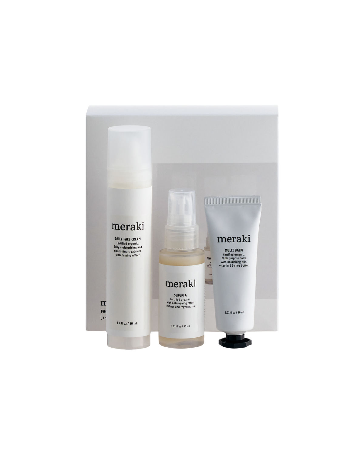 Meraki Gaveæske, The moisturising kit - Face care* Meraki Gaveæske, The moisturising kit - Face care*
