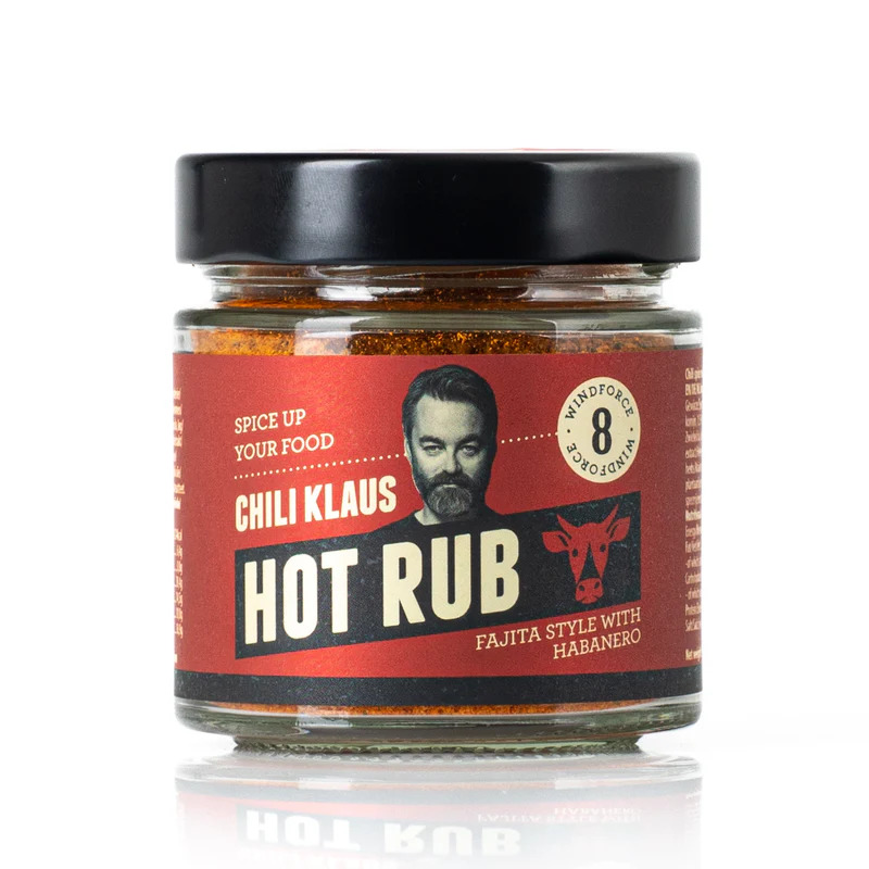 Hot Rub - Fajita Style with Habanero, Vindstyrke 8