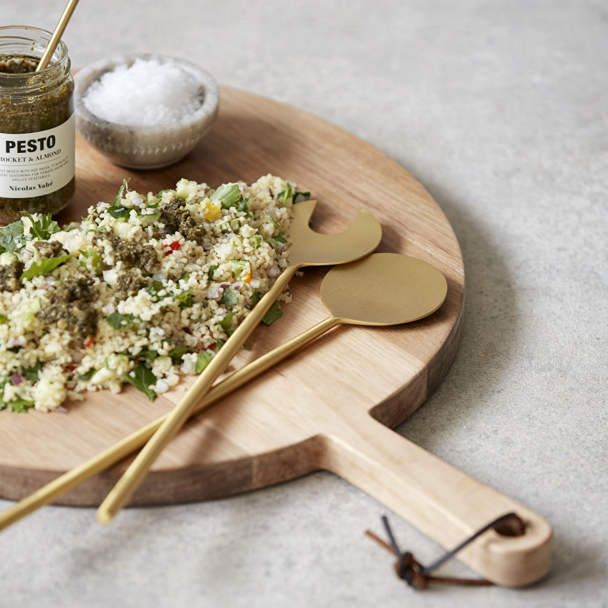 Salatsæt, Messing* Salatsæt, Messing*