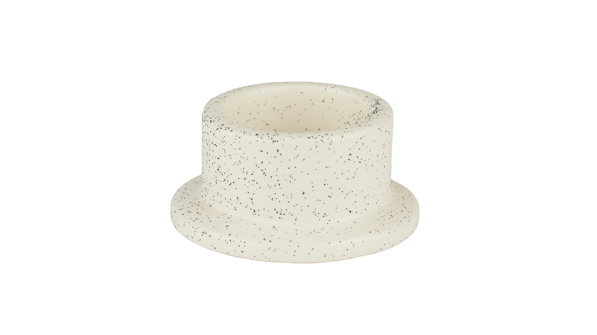 2Have - Fyrfadsstage Setz 5x9 cm Hvid/Dot