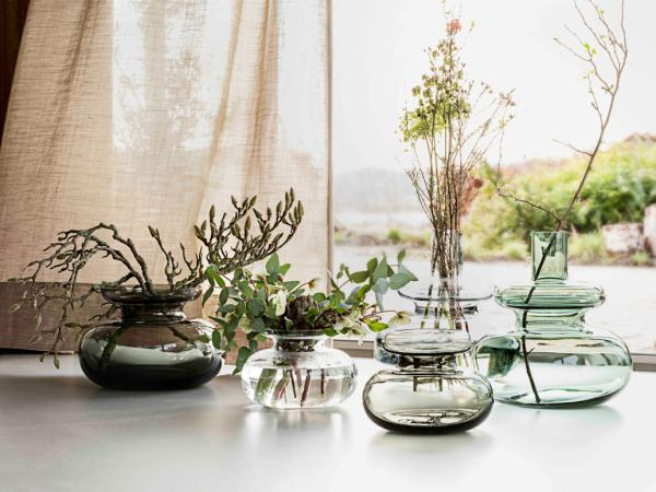 Zone Inu Vase 31,7 x 33 cm Moss Green