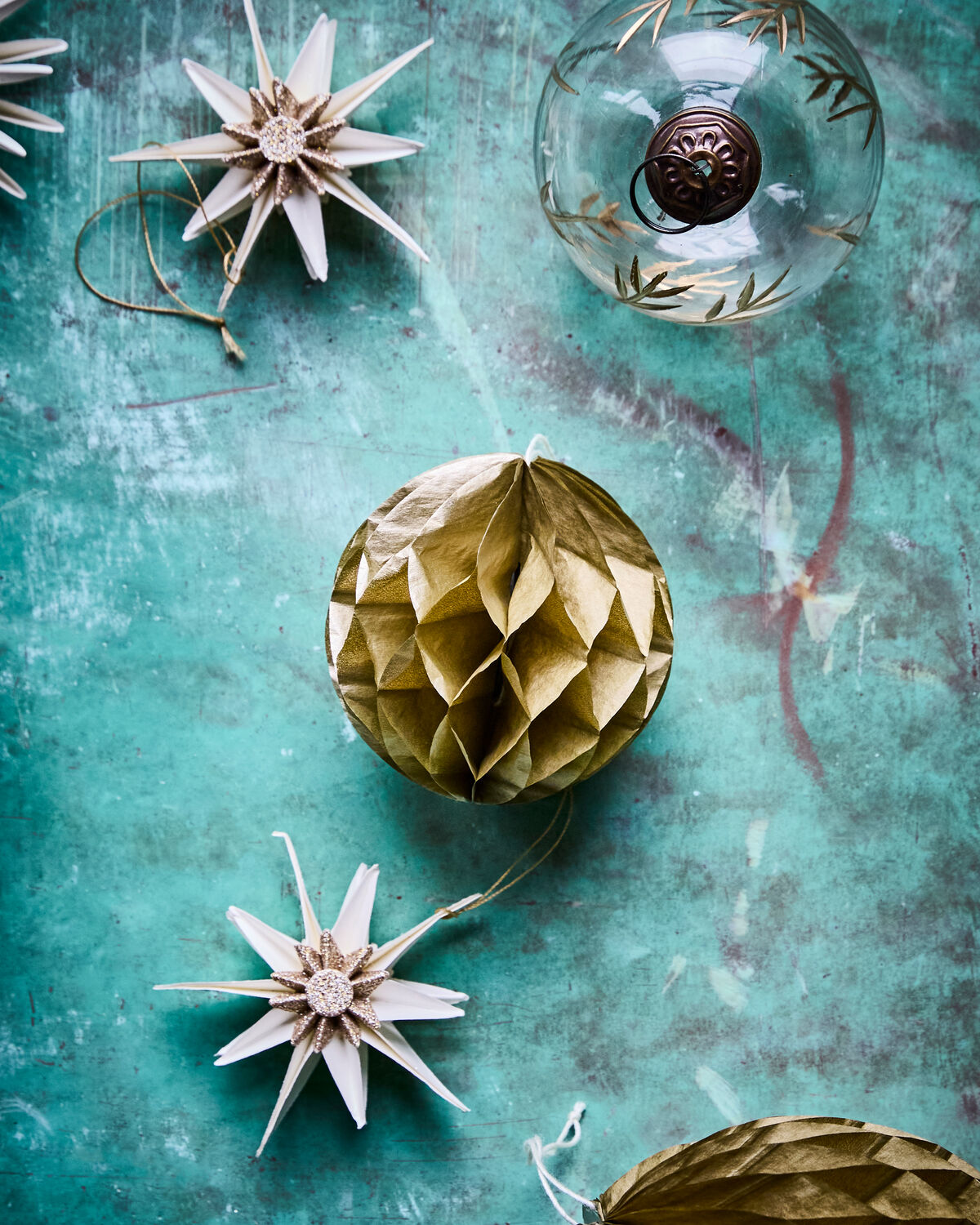 Julepynt, Orb, Gylden