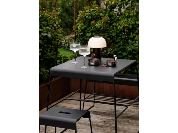 Skammel 45 cm A-Stool Outdoor Black