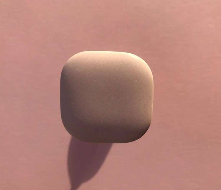 FREJA krog, beton, large, mocca FREJA krog, beton, large, mocca