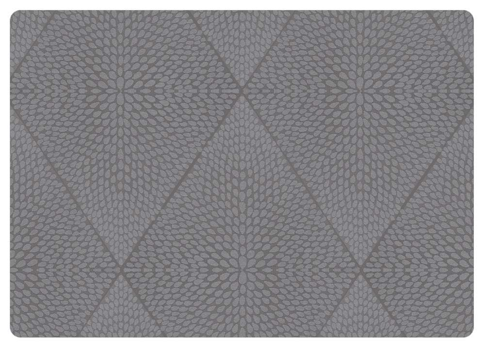 Juna - Rhombus Dækkeserviet, 43x30 cm, mørke grå