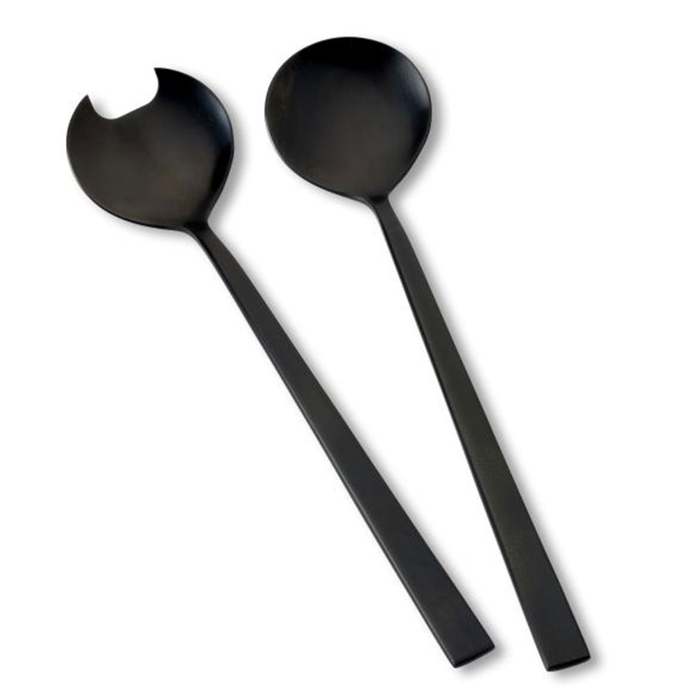 Bitz Salatsæt 23 cm 2 dele sort* Bitz Salatsæt 23 cm 2 dele sort*