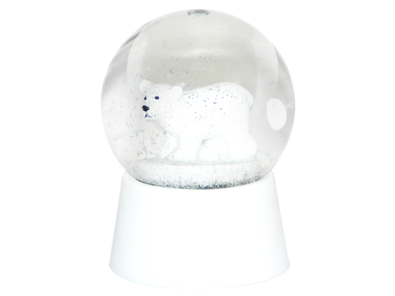 Mini snekugle "Isbjørn" Mini snekugle "Isbjørn"