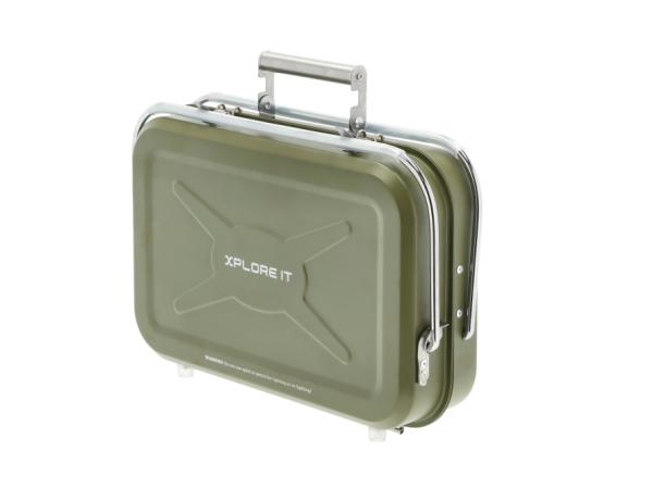 To go BBQ kulgrill 40 x 31,5 x 32 cm Army Stainless steel To go BBQ kulgrill 40 x 31,5 x 32 cm Army Stainless steel