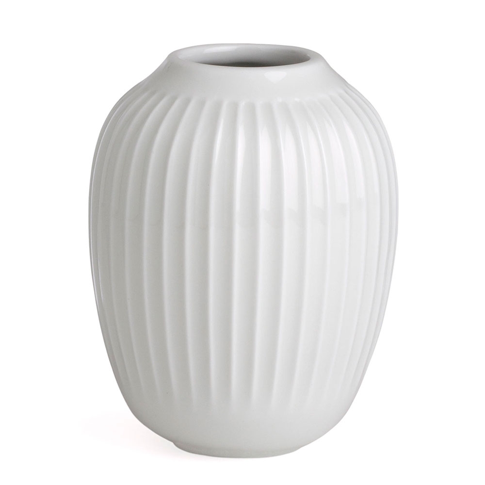 Kähler - Hammershøi vase, 10 cm, hvid billede