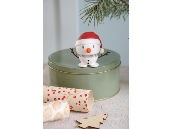 Hoptimist Soft Santa Snowman 8,2 x 6,2 x 6,9 cm S Hvid