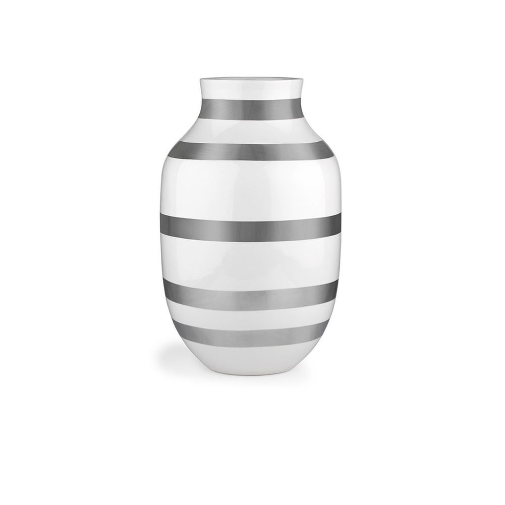 Omaggio vase 30,5 cm, sølv