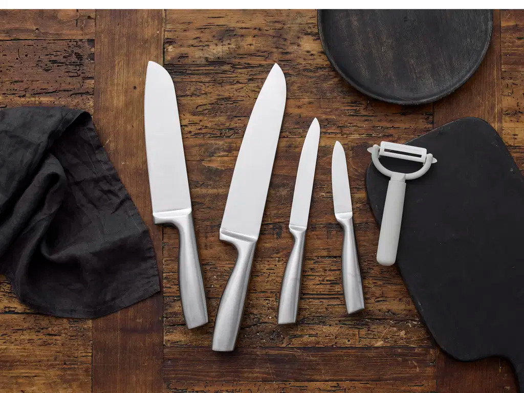 Funktion Knivsæt 5 dele Stål*