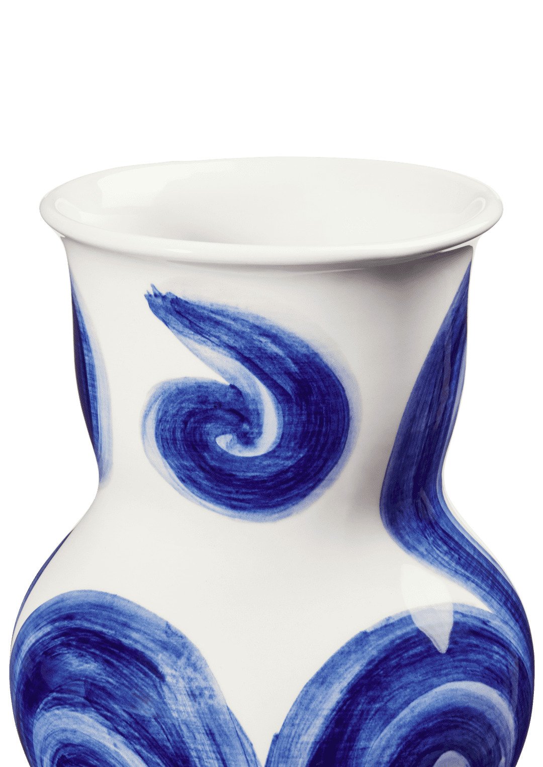 Tulle Vase H22.5 cm blå
